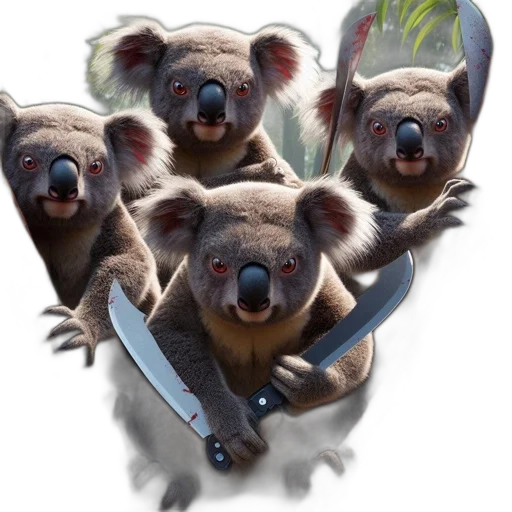 weapon, staff, animal, sword transparent PNG cut-out