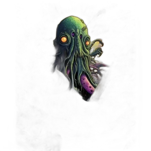 creature, staff, mask, animal transparent PNG cut-out