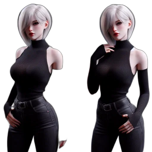 jacket, concept art, 3d render, fantasy art transparent PNG cut-out