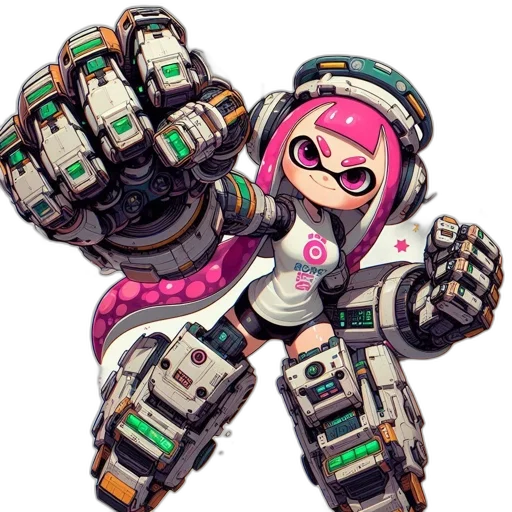 weapon, robot, jacket, animal transparent PNG cut-out