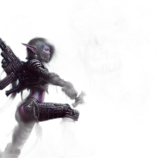 robot, weapon, staff, sword transparent PNG cut-out