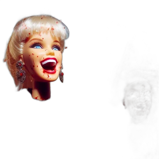 face, mask, robot, creature transparent PNG cut-out