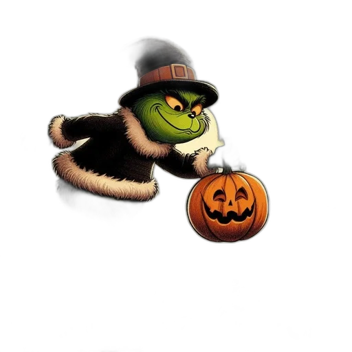 hat, creature, mask, staff transparent PNG cut-out