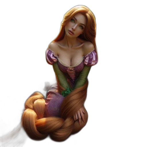 dress, fantasy art, concept art, photorealistic transparent PNG cut-out