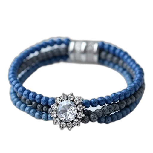 jewelry, crown, blue, three transparent PNG cut-out