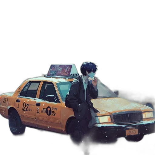 car, robot, animal, umbrella transparent PNG cut-out