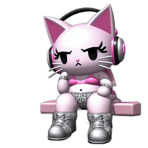 vaporwave, 3d render, concept art, cartoon transparent PNG cut-out