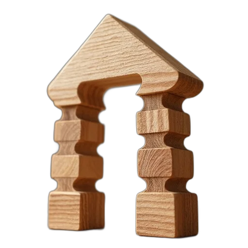 furniture, building, jewelry, 3d render transparent PNG cut-out
