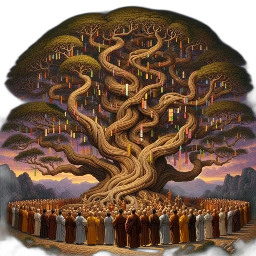 tree, crown, staff, concept art transparent PNG cut-out