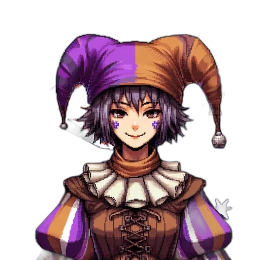 hat, crown, staff, face transparent PNG cut-out