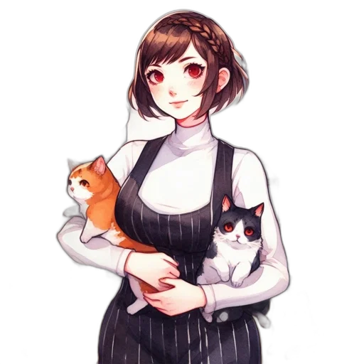 staff, food, dress, animal transparent PNG cut-out