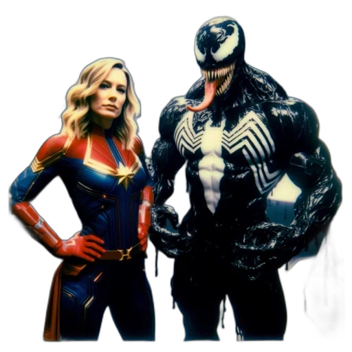 comic book art, concept art, two, individuals transparent PNG cut-out