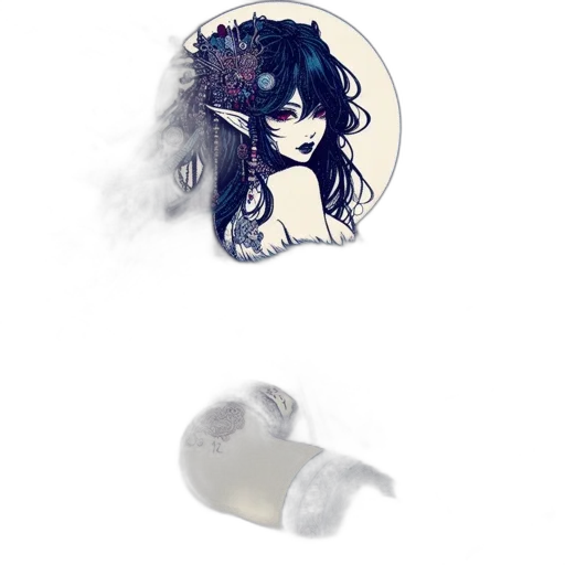 mask, jewelry, concept art, fantasy art transparent PNG cut-out