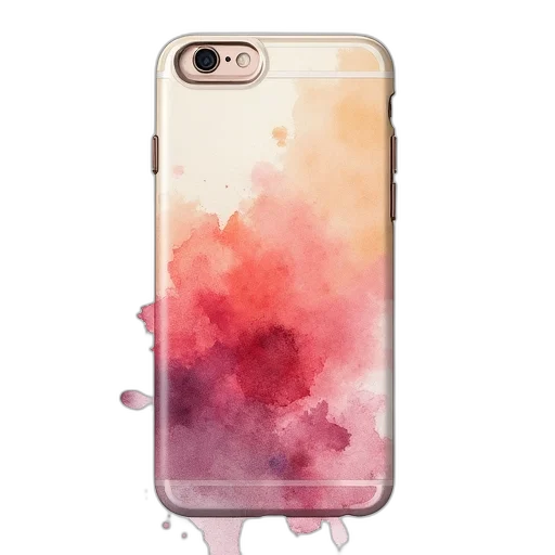 watercolor, pastel, colorful, red transparent PNG cut-out