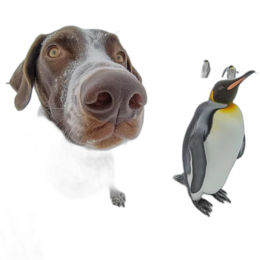 animal, photorealistic, concept art, 3d render transparent PNG cut-out