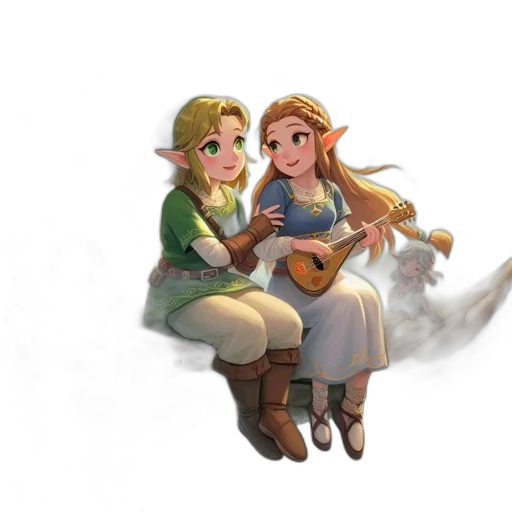 concept art, 3d render, pixel art, fantasy art transparent PNG cut-out