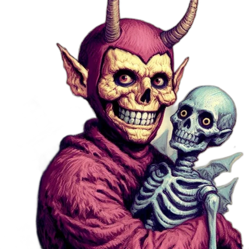 mask, creature, concept art, comic book art transparent PNG cut-out