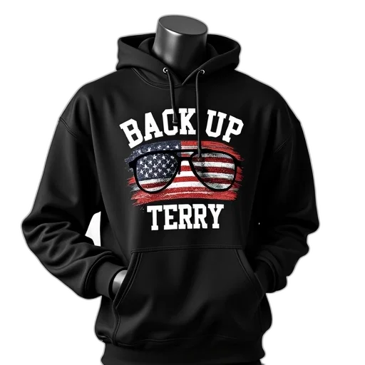 3d render, black, hoodie, graphic transparent PNG cut-out