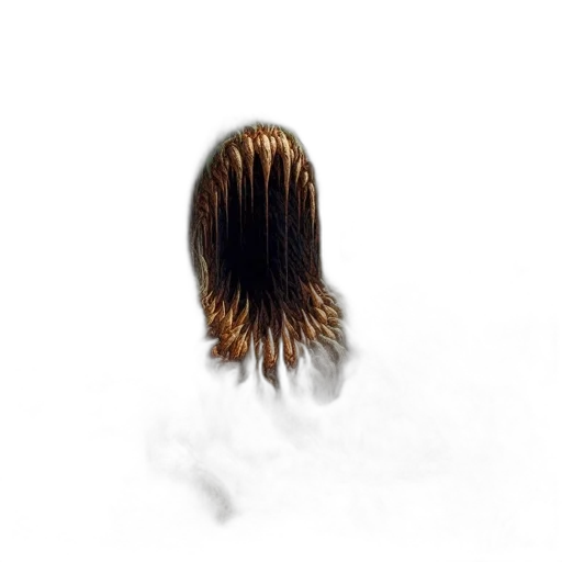 hair, mask, creature, crown transparent PNG cut-out