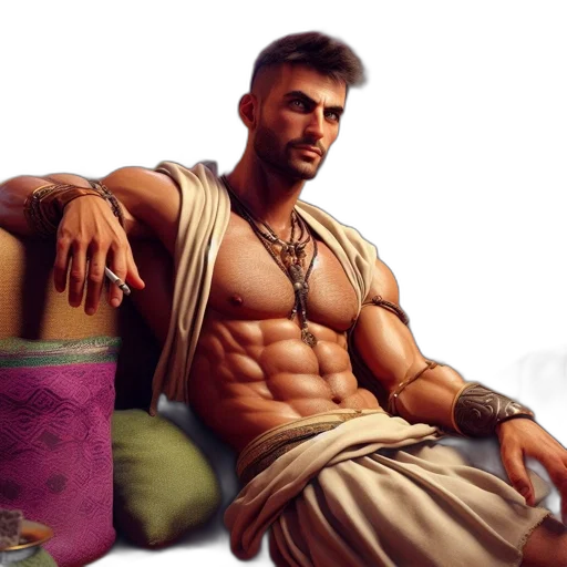 photorealistic, fantasy art, concept art, oil painting transparent PNG cut-out
