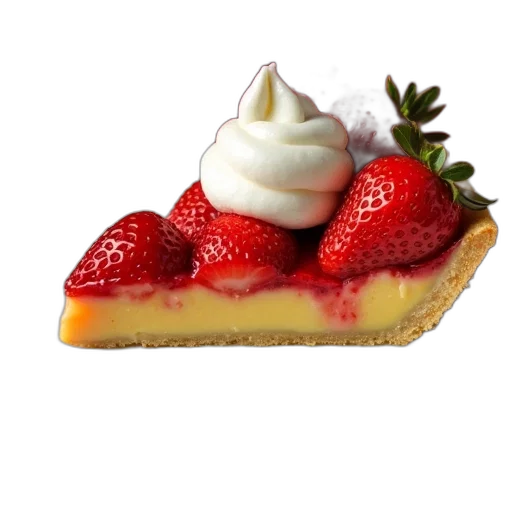 food, crown, 3d render, photorealistic transparent PNG cut-out