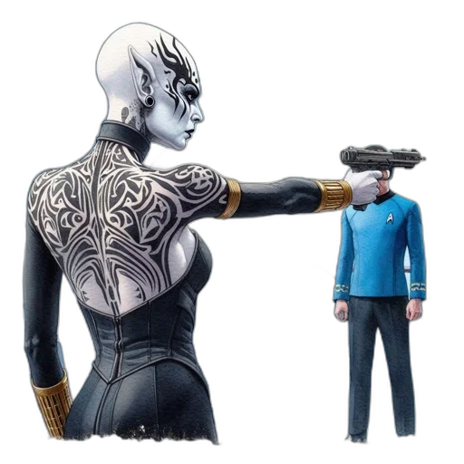 robot, mask, staff, concept art transparent PNG cut-out
