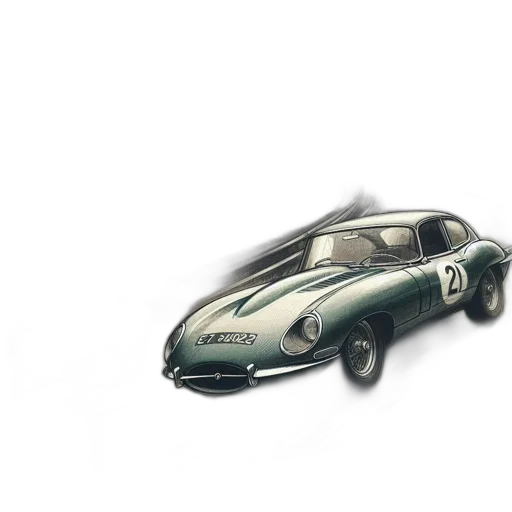 car, weapon, 3d render, photorealistic transparent PNG cut-out