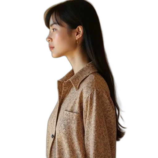 jacket, dress, staff, jewelry transparent PNG cut-out