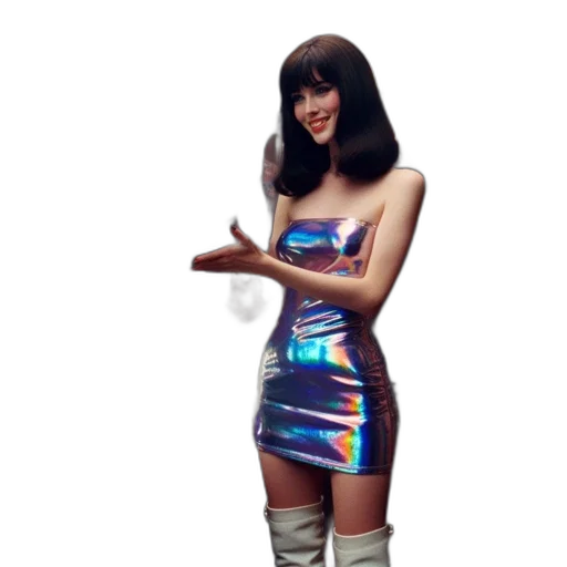 dress, robot, jacket, 3d render transparent PNG cut-out