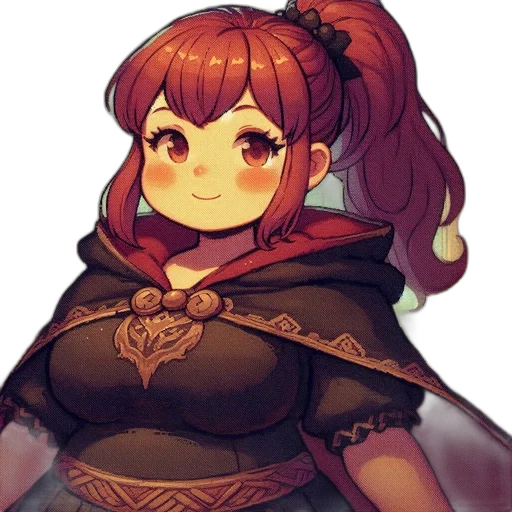 crown, dress, staff, face transparent PNG cut-out