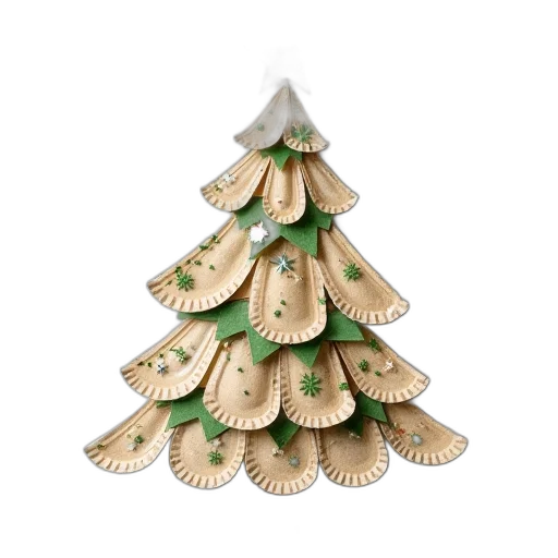 dress, tree, hat, 3d render transparent PNG cut-out
