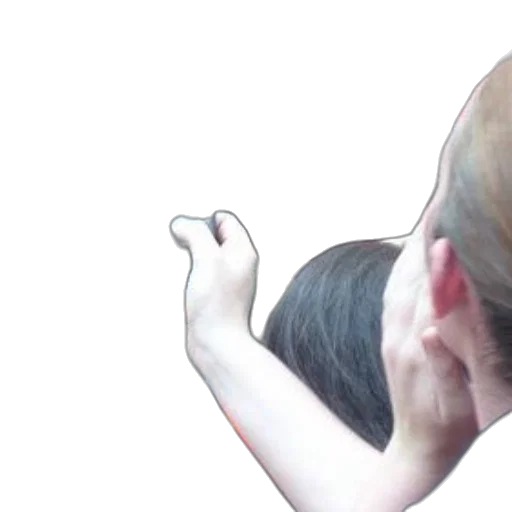 hair, mask, face, creature transparent PNG cut-out