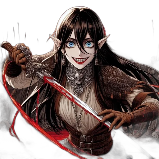 staff, sword, weapon, fantasy art transparent PNG cut-out