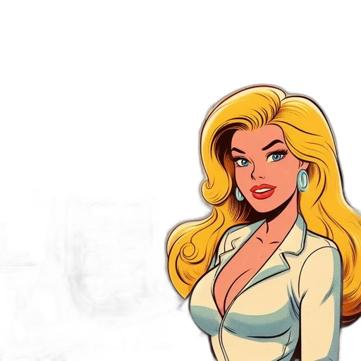 comic book art, cartoon, concept art, fantasy art transparent PNG cut-out