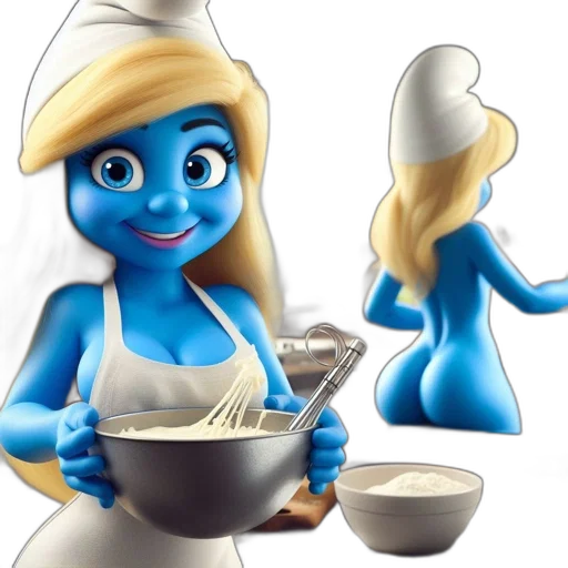 food, concept art, 3d render, cartoon transparent PNG cut-out