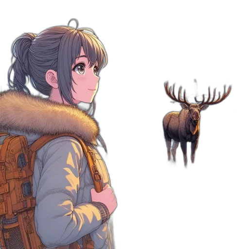 animal, creature, jacket, weapon transparent PNG cut-out