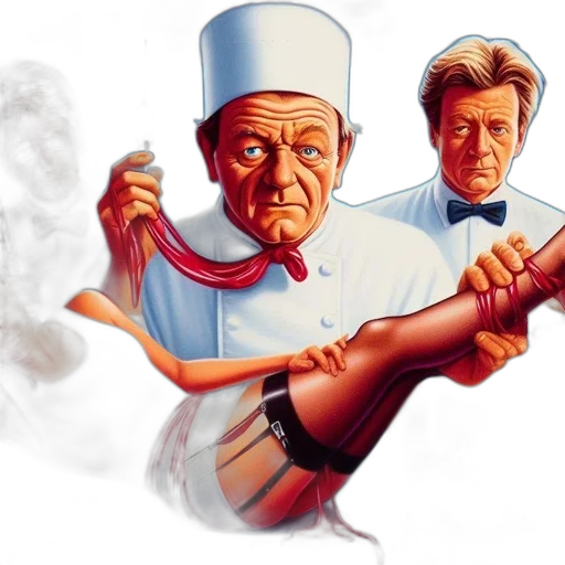staff, food, concept art, photorealistic transparent PNG cut-out