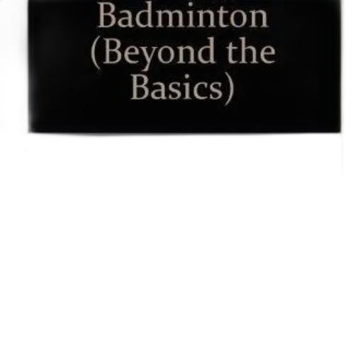 book, cover, titled, badminton transparent PNG cut-out