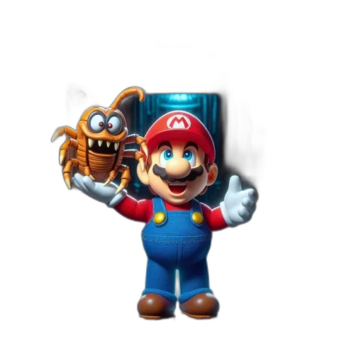 weapon, animal, robot, staff transparent PNG cut-out