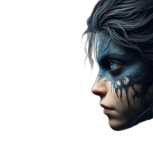 mask, face, creature, concept art transparent PNG cut-out
