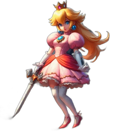 dress, sword, weapon, staff transparent PNG cut-out