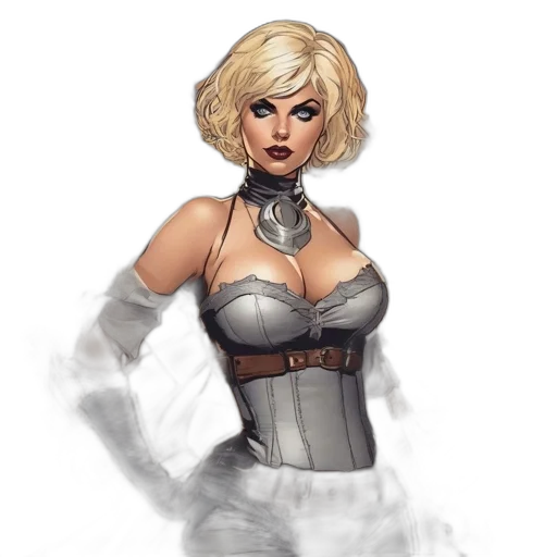dress, comic book art, concept art, fantasy art transparent PNG cut-out