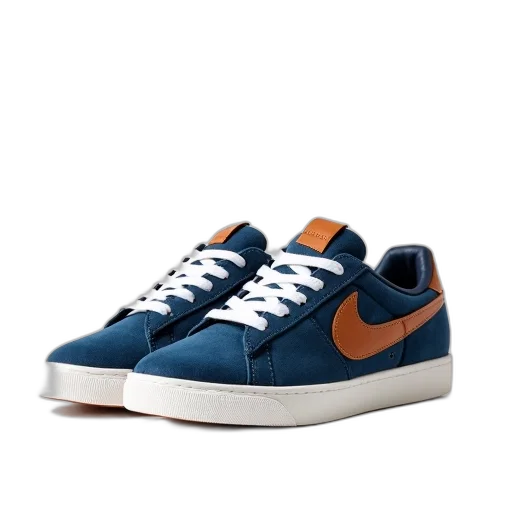 shoes, blue, pair, sneakers transparent PNG cut-out