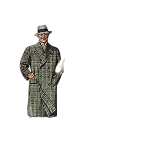 jacket, vintage, fashion, advertisement transparent PNG cut-out