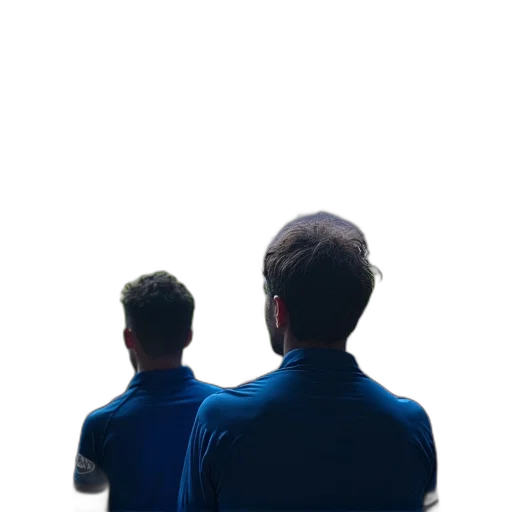 staff, jacket, hair, robot transparent PNG cut-out