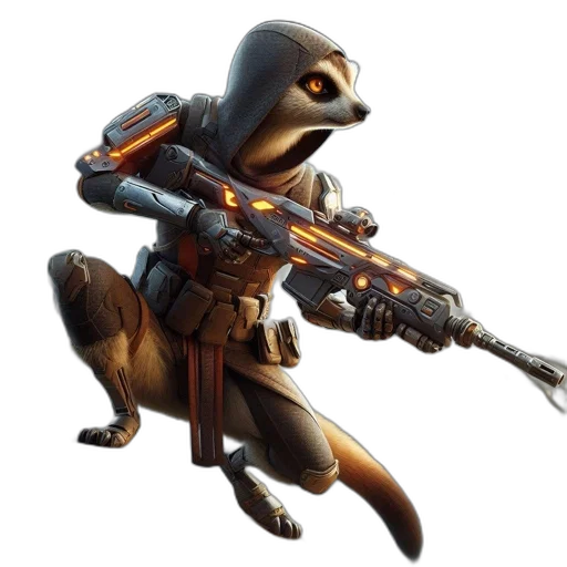animal, staff, weapon, creature transparent PNG cut-out