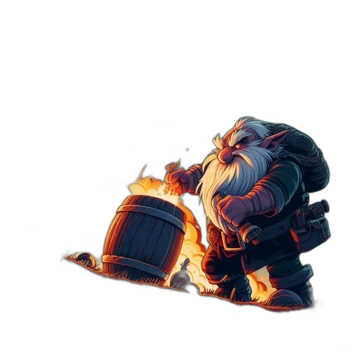 weapon, dragon, staff, robot transparent PNG cut-out