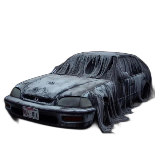 car, weapon, animal, photorealistic transparent PNG cut-out