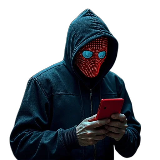 mask, jacket, face, robot transparent PNG cut-out