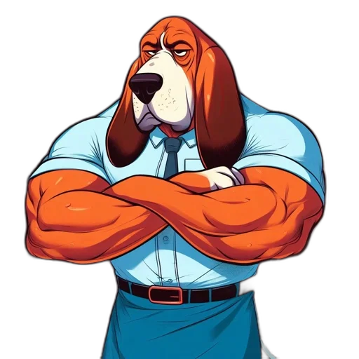 animal, staff, robot, cartoon transparent PNG cut-out